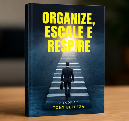 Capa do livro Organize, Escale e Respire